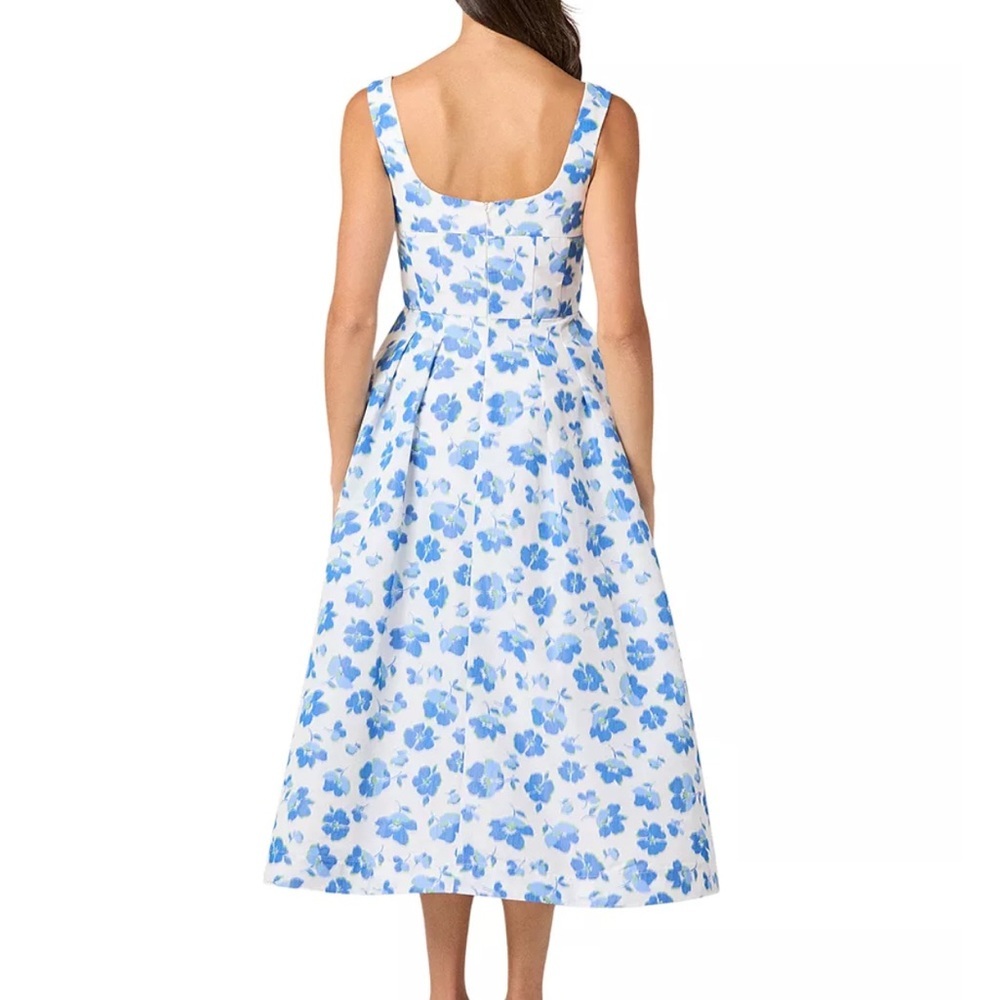 Shoshanna Ophelia Midi Dress NWT SIZE 6 - Picture 3 of 12